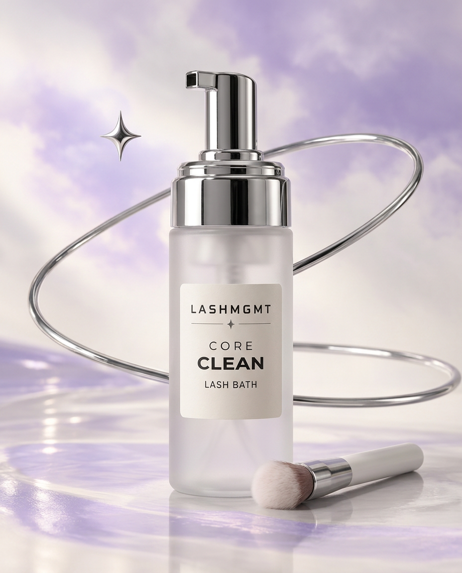 CLEAN Lash Bath preview photograph